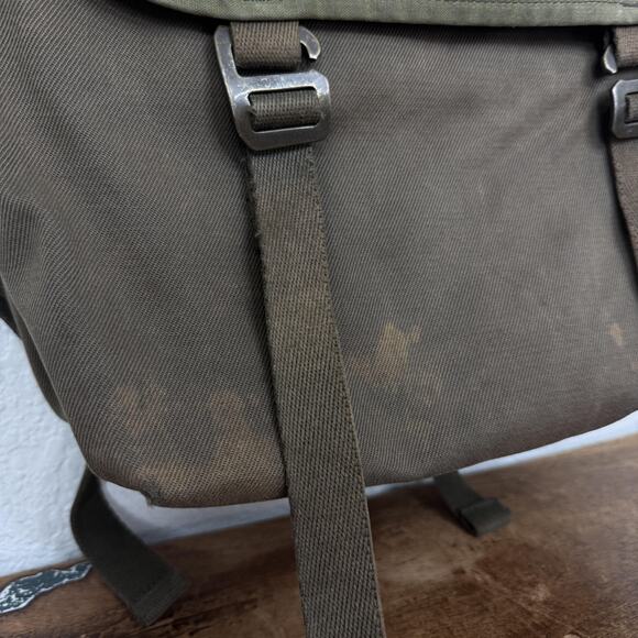 Vintage Filson Ranger Rucksack Backpack Otter Green Canvas CC Filson Workwear - Picture 8 of 16